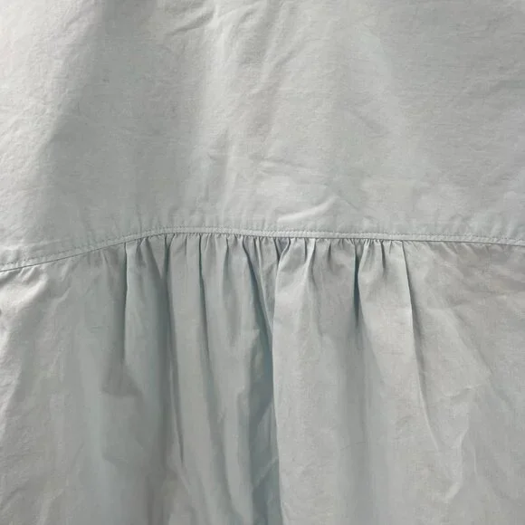 Maeve Anthropologie top Blue Bon Voyage Clarissa Button Down embroidered shirt 2 - Picture 15 of 15